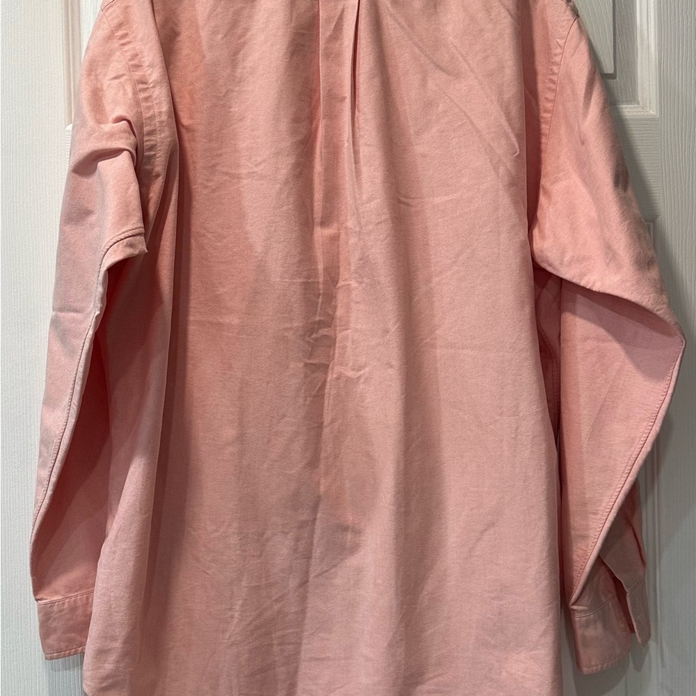 Ralph Lauren The Iconic Oxford Shirt Classic Fit Shirt Kona Orange - Picture 7 of 11